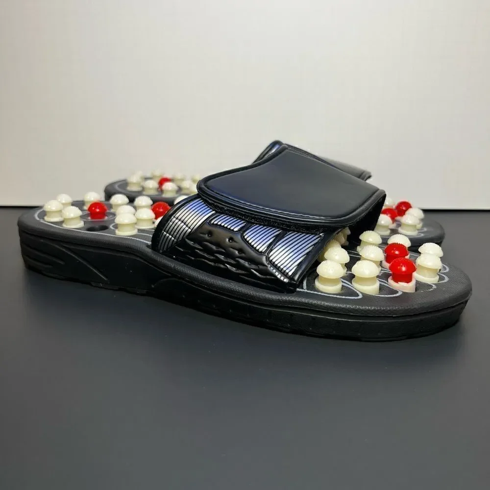 Unisex ACUPRESSURE Plastic Foot Massager Slide Sandals / Size 42/43
